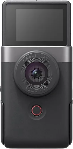 Miniatura 10 de Canon PowerShot V10 Cámara, Cámara Compacta Creadora de Contenido para Vlog, Lente Gran Angular Fijo de 19mm, Video 4K, Detección de Rostro, Plateado