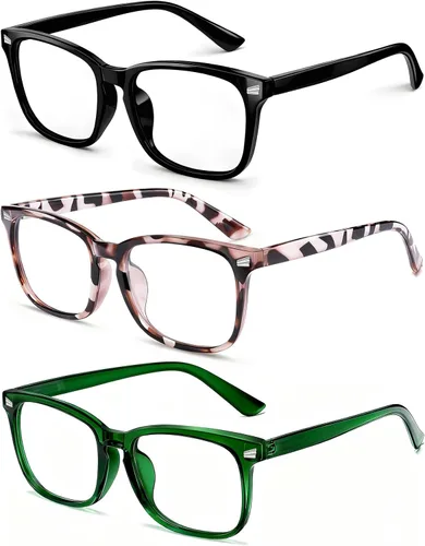 Miniatura 21 de Gafas de luz azul para niños, gafas de luz azul para niños, anteojos falsos para niños de 6 a 18 años