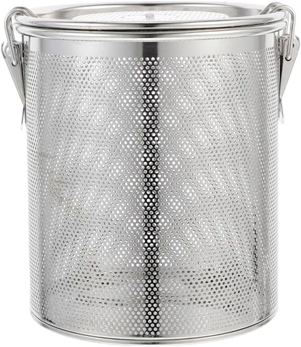Infusor de té grande, infusor de bola de té de acero inoxidable 304 para hojas sueltas y bolas de especias para cocinar sopa, gran capacidad y