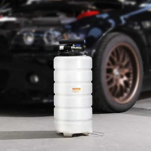 Miniatura 8 de VEVOR Bomba extractora de fluidos neumática/manual de 15L, extractor de líquido al vacío para cambiador de aceite, bomba de cambio de aceite
