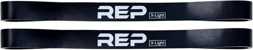 REP Bandas de resistencia cortas de fitness para fuerza y acondicionamiento. Múltiples niveles de resistencia disponibles de 5 a 230 libras. Se
