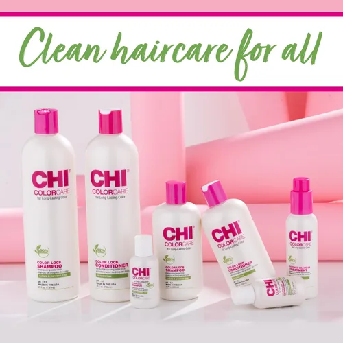 Miniatura 4 de CHI ColorCare - Acondicionador de bloqueo de color, bloquea el color y repone la humedad para cabello teñido sin sulfatos, parabenos y crueldad, 12