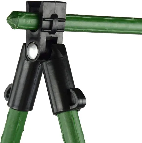 Miniatura 5 de 25 conectores de marco de invernadero de 0.63 pulgadas, accesorios de PVC para edificios, tubo de esquina de 3 vías y 4 vías, clips giratorios