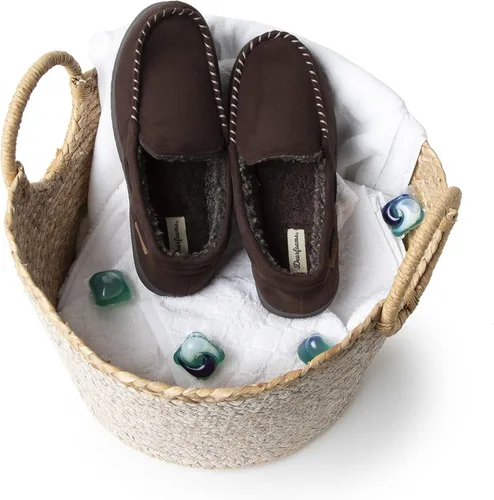 Miniatura 11 de Dearfoams Men's Keaton Memory Foam Moccasin with Wide Widths Slipper