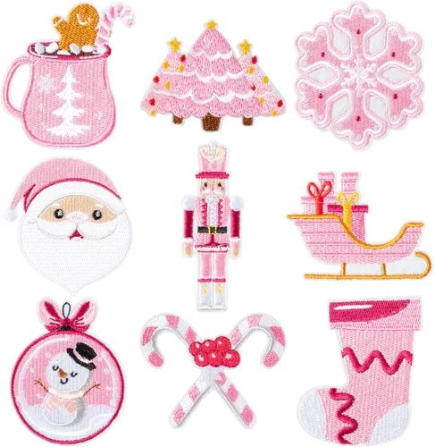 Miniatura 10 de 9 piezas de parches para planchar de regreso a la escuela coloridos ABC lápiz autobús escolar para coser reparación bordado aplicación DIY