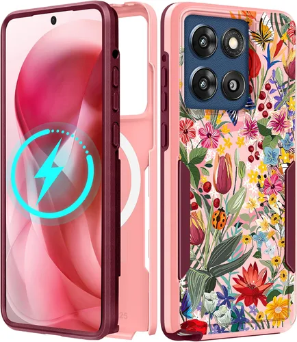 Miniatura 227 de Funda para Moto G 5G 2024 – Compatible con MagSafe para mujeres y niñas, bonita funda protectora magnética para teléfono, diseño femenino Kawaii