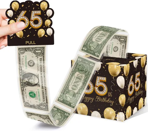 Miniatura 39 de Lindos regalos de cumpleaños número 10 para niños y niñas, caja de dinero extraíble con 35 bolsas para decoración de fiesta de cumpleaños de 10 años