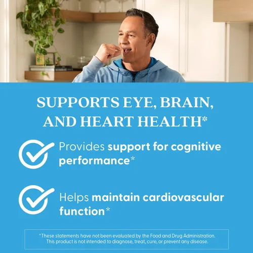 Miniatura 5 de Doctors Best Vegan Omega-3 EPA + DHA de algas - Suplemento vegano de Omega 3 a base de plantas para mujeres y hombres, apoya la memoria, el cerebro