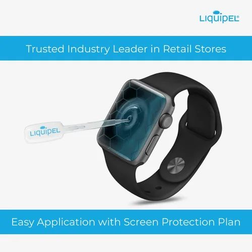 Miniatura 7 de Protector de pantalla de vidrio líquido Apple Watch 9H dureza universal para relojes y wearables con un plan de protección de $150 "You Break It, We