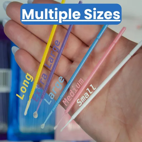 Miniatura 7 de Micro aplicador desechable Micro cepillo para maquillaje, extensiones de pestañas, pestañas y rímel aplicación para cuidado personal