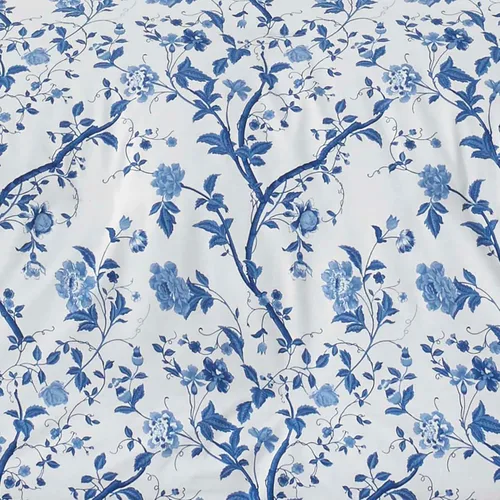 Miniatura 3 de Laura Ashley Home - Juego de funda de edredón Twin, ropa de cama de algodón reversible con fundas de almohada a juego, elegante decoración del hogar