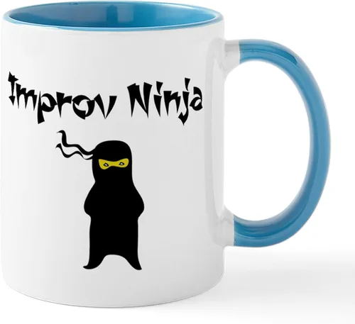 Miniatura 124 de CafePress Ascii - Taza de café de cerámica, taza de té, 11 onzas