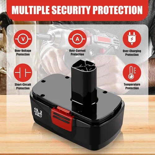 Miniatura 6 de 【1 Pack Upgrade 4.5Ah】C3 Replacement for Craftsman 19.2 Volt Battery Compatible with Craftsman 19.2 Volt Batteries DieHard 130279005 315.113753