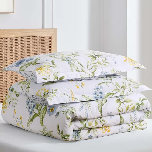 Miniatura 4 de Levtex Home Viviana - Juego de edredón reversible tamaño individual/individual XL (68 x 88 pulgadas) con 1 funda de almohada (26 x 20 pulgadas)