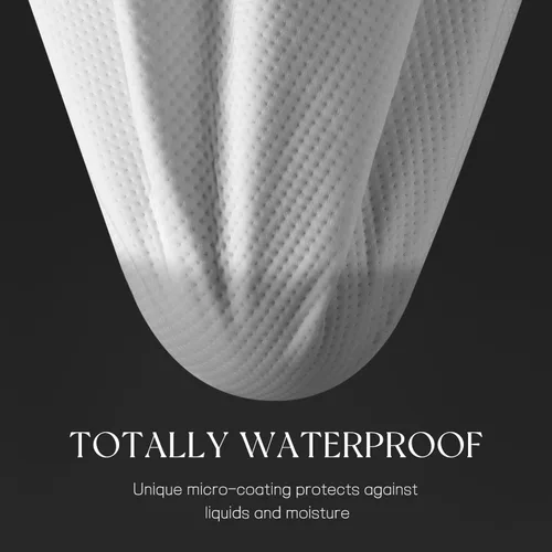 Miniatura 2 de Protector de colchón California King Tencel Luxury 100% impermeable, sedoso suave y transpirable, funda de colchón refrescante ajustable de 18