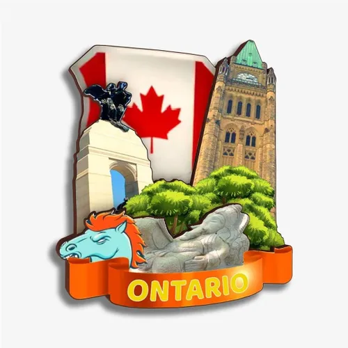Miniatura 30 de Victoria Canada - Imán de madera para nevera, colección 3D, madera 3D, hecho a mano, recuerdos de la ciudad, imán para nevera, decoración del hogar