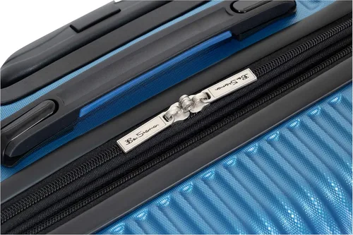 Miniatura 10 de Ben Sherman Heathrow Hall - Maleta de 8 ruedas extensible y ligera, color gris oscuro, azul (Vivid Blue)), 181557VB