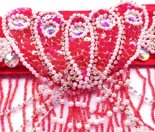 Miniatura 6 de ROYAL SMEELA Disfraz de danza del vientre para mujer, brasier tribal y cinturón, sexy traje de baile profesional para carnaval