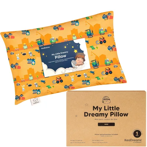 Miniatura 24 de Almohada Mini para Niños Pequeños con Funda - 9x13 My Little Dreamy Almohada de Viaje para Niños para Dormir, Cama de Niños, Pequeña, Minúscula