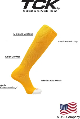 Miniatura 4 de TCK Prosport - Calcetines de tubo para fútbol, sóftbol y béisbol