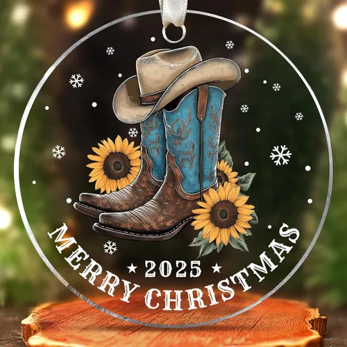 Miniatura 22 de KatAndNat Adorno de Amor ASL - Adornos de Navidad ASL 2025, Adornos de Lenguaje de Señas para Árbol - Recuerdo de Lenguaje de Señas Manual