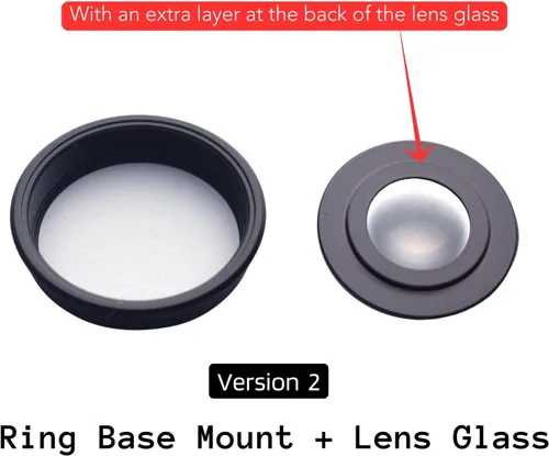 Miniatura 9 de [1 Pza] Vidrio de Lente de Cámara de Repuesto para Insta360 ONE X2, Pieza de Reparación de Lente de 360° Compatible con Accesorios de Cámara