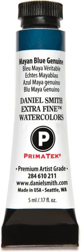 Miniatura 26 de Daniel Smith 284610109 Tubo de acuarela extrafino, 0.2 fl oz, verde submarino