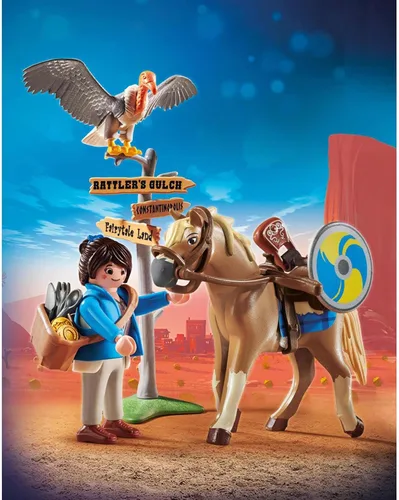 Miniatura 3 de Playmobil La película Marla & Del con Flying Horse