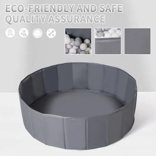 Miniatura 5 de Pozo de pelotas para bebés, bebés, perros, gatos, niños pequeños, tienda de campaña plegable, corralito de juegos con bolsa de almacenamiento