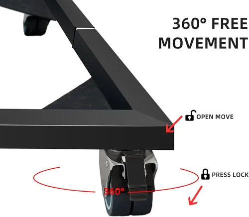Miniatura 5 de Soporte para Ahumador de Servicio Pesado – Base Móvil Universal para Ahumadores Eléctricos (Vertical/Digital), Construcción Totalmente de Acero