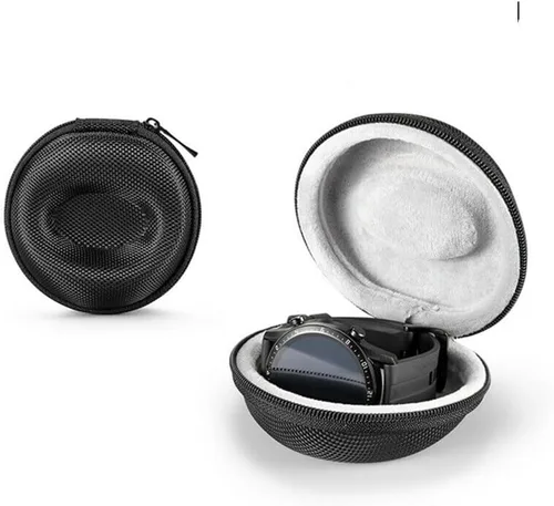 Miniatura 3 de Caja de reloj de viaje resistente a caídas Caja de almacenamiento individual para relojes de pulsera y relojes inteligentes Contenedor interior suave