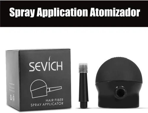 Miniatura 2 de Yosoo Health Gear Aplicador de fibra capilar, bomba aplicadora de fibra capilar, aplicación de spray profesional Atomizador para fibras