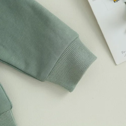 Miniatura 13 de Conjunto de sudadera con estampado para bebé y niña, sudadera larga para otoño e invierno