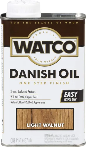 Miniatura 4 de Watco 65151H Aceite Danés de Acabado para Madera, Pinta, Nogal Oscuro Dorado (Golden Oak)