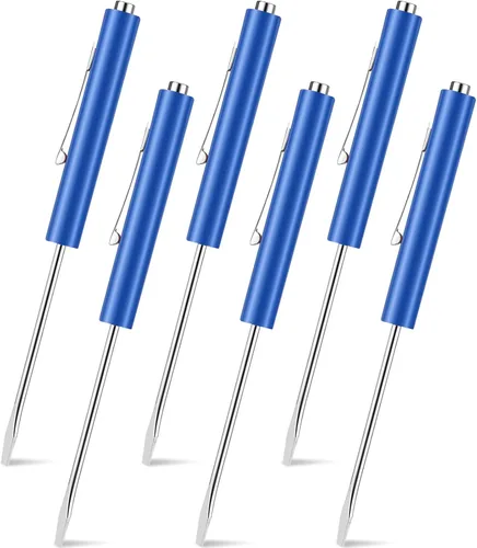 Miniatura 17 de 12 piezas de destornilladores de bolsillo mini con tops y destornilladores de bolsillo con imán, destornillador de bolsillo magnético para Negro