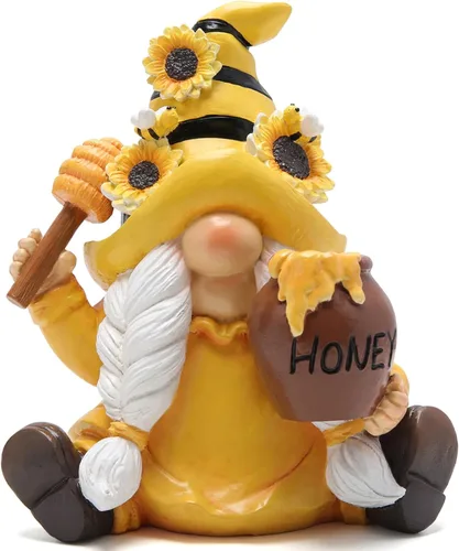Miniatura 11 de Hodao Decoraciones de gnomos de mariposa de primavera para mesa del hogar, porche, jardín, patio, mariposa, elfo, decoración de figuras de gnomos