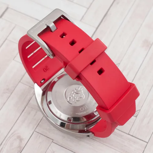 Miniatura 5 de StrapHabit Correa de reloj de goma ventilada de liberación rápida FKM Vent 0.787 in 0.866 in