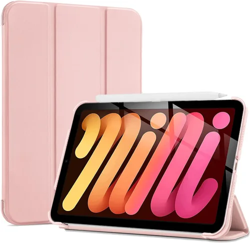 Miniatura 10 de ProCase Funda inteligente para iPad mini 7 A17 Pro 2024/iPad Mini 6 2021 8.3 pulgadas iPad mini 7ª/6ª generación, cubierta trasera dura para iPad