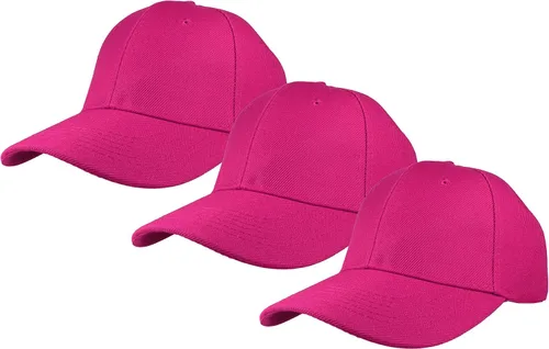 Miniatura 6 de Gelante - Gorra lisa de béisbol ajustable con correa trasera (3 unidades)