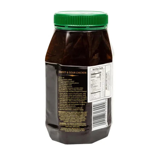 Miniatura 3 de Mrs Balls HOT Chutney 2.4 lbs Frasco de plástico de boca ancha importado de Sudáfrica