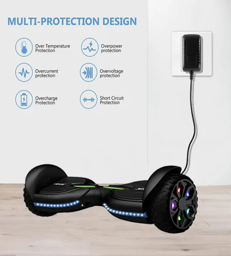 Miniatura 4 de Adaptador de CC de cargador de 29.4V 1A compatible con Jetson Rogue Hoverboard JROGU Balancing Scooter