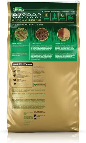 Miniatura 2 de Scotts EZ Seed - Reparador de césped para sol y sombra: cubre hasta 225 pies cuadrados, 10 libras