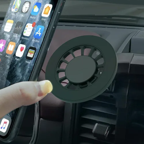 Miniatura 10 de BEERTE Soporte de teléfono para automóvil para Ford F-150 2015-2020 Soporte de teléfono móvil de sujeción eléctrica 360° giratorio ajustable f150
