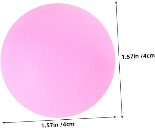 Miniatura 2 de 150 bolas de pingpong rosadas sin costuras para actividades de fiesta, entrenamiento y entretenimiento, pelotas de tenis de mesa de plástico