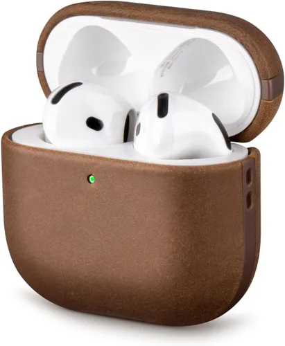 Miniatura 15 de Funda de cuero Lopie para AirPods de 4ª Generación - Funda para AirPods 4 hecha a mano - Hecha de cuero real - Cubierta protectora de carcasa dura