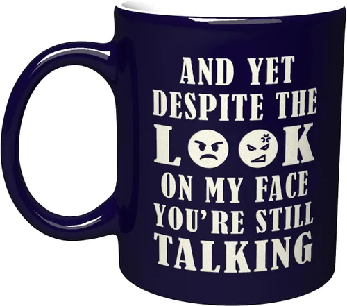 Miniatura 30 de NM NEXTMUG Taza de cerámica grabada - Of Course I'm Right, I'm Bob - Divertida taza de café de regalo de sarcasmo para amigos, compañeros de clase