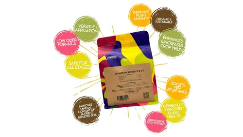 Miniatura 3 de Greenway Biotech, Inc. Azomite Rock Dust - Fertilizante orgánico de ceniza volcánica con micronutrientes y minerales traza - Fertilizantes naturales