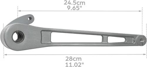 Miniatura 6 de TCMT Palanca de Freno Compatible con Harley Touring Road King Street Glide Road Glide Electra Glide Ultra Limited Tri Glide 2014-2023 Gris Metalizado