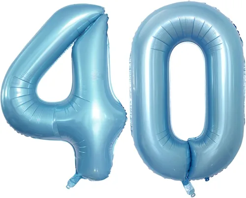 Miniatura 117 de Goer, conjunto de globos de papel aluminio para decoraciones de cumpleaños, globos de las letras de feliz cumpleaños y de números Oro