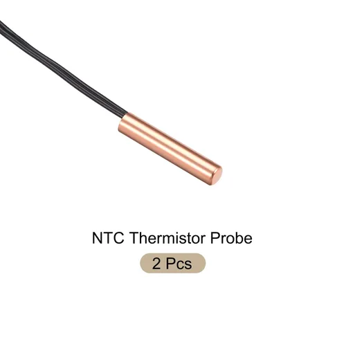 Miniatura 5 de Sonda de termistor NTC 10K 1.3ft Sonda de sensor de temperatura de cobre impermeable, [para transmisor digital de temperatura] - 2 piezas